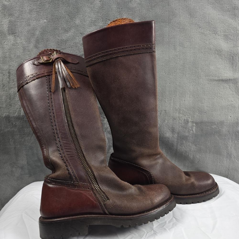 Rey Pavon Montaria Spanish Hunting/Riding Boots Women's Size 39 US 8.5 Tall... - Picture 10 of 10